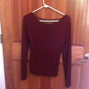 Aeropostale long sleeved with a cross back